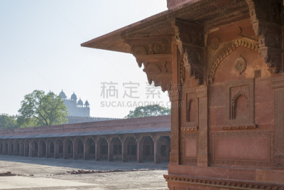 akbar the great,胜利之城,印度,北方邦,马,稳定,贞德,纪念碑,古董,水平画幅