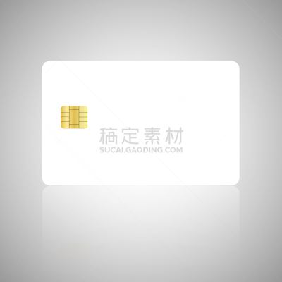 空的,信用卡,空白的,计算机图标,矢量,式样,正下方视角,轻蔑的,白色背景,商务
