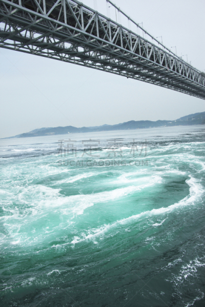 漩涡,火影忍者的城市,大鸣门桥,鸣门海峡,德岛县,淡路岛,濑户内海,四国,面向陆地,兵库县