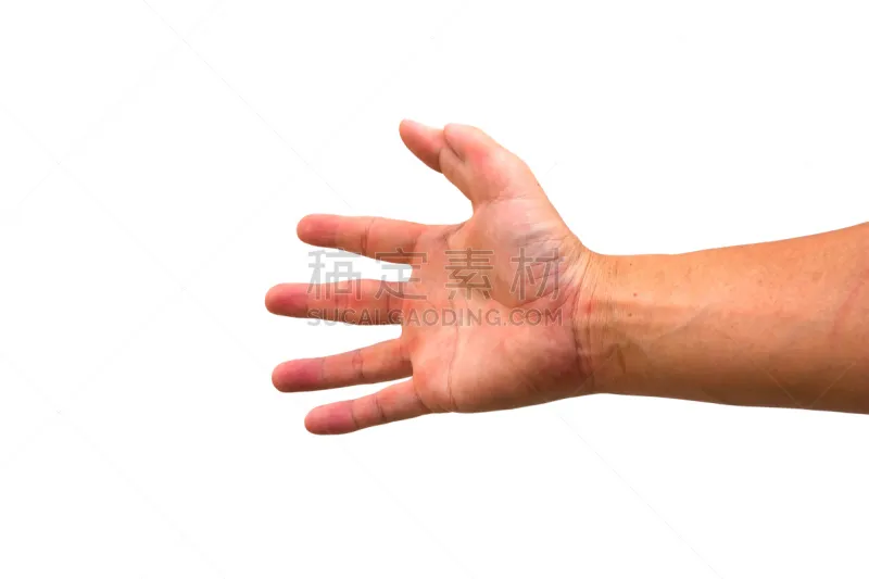 数字6 手 一个人 手指 指节 水平画幅 小的 拳头 符号图片素材下载 稿定素材