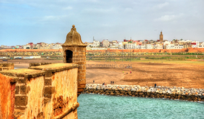 要塞,摩洛哥,kasbah of the udayas,拉巴特,北非城堡,麦地那区,城墙,旅途,北非,广场