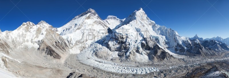 努子峰,洛子峰,珠穆朗玛峰,山,天空,坤布,岩层,旅行者,khumbu glacier,山脊