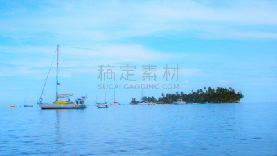 kuna yala,桑卜拉斯岛,巴拿马,巴拿马城,旅游目的地,水平画幅,无人,夏天,户外,岛