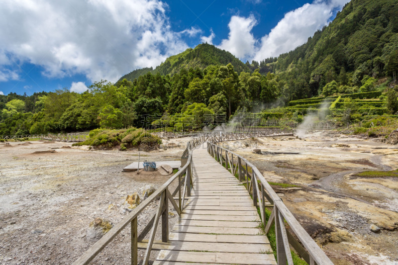 温泉,拉戈阿,水,美,凹陷地形,水平画幅,山,火山地形,史托克间歇泉,大西洋群岛