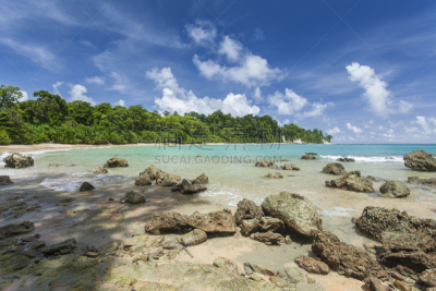 哈弗洛克岛,安达曼群岛,印度,云景,天空,蓝色,白色,尼科巴鸠,芒格洛尔,安达曼和尼科巴群岛