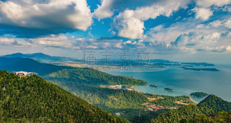 马来西亚,地形,浮罗交怡岛,马六甲海峡,行人,水,岩层,夏天,海岸地形,石头