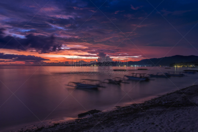 光,最后,水平画幅,巴厘岛,无人,曙暮光,夏天,户外,云景,展地达萨