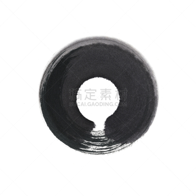 边框,圆形,分离着色,白色背景,笔触,暗色,背景分离,复古风格,撕破的,禅宗