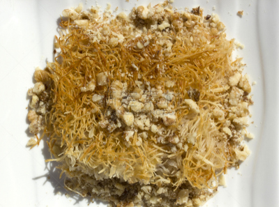 甜点心,自制的,中东食物,土耳其,清新,食品,东方食品,糖浆,成分,餐具