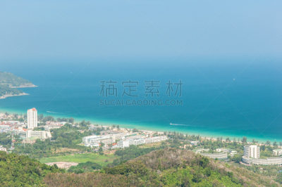 泰国,普吉岛,风景,地形,度假胜地,草原,水平画幅,无人,安达曼海,户外