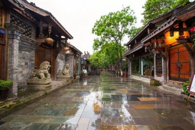 巷,风景,宽窄巷子,成都,四川省,旅游目的地,水平画幅,旅行者,户外,建筑结构