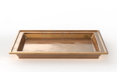 白色背景,餐盘,美国,水平画幅,主菜餐盘,无人,绘画插图,黄铜,半球形盘,金属