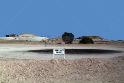 coober pedy,南澳大利亚,水平画幅,高尔夫球运动,无人,幽默,采矿业,运动,高尔夫球场,环境
