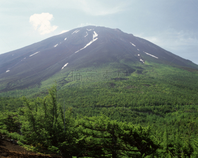富士山,菜园,臀部,自然,度假胜地,水平画幅,地形,无人,日本,山