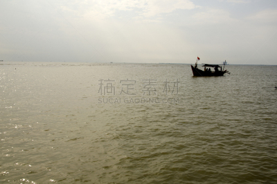 海滩,自然,天空,宁静,旅游目的地,水平画幅,无人,水平线,户外,井里汶