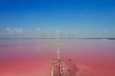 粉色,全景,盐湖县,美术工艺,彩色背景,云,克里米亚,自然美,海岸线,托雷维耶哈
