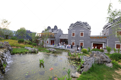 中国,湖,唐山,建筑,风景,河北省,南,2016,公园,五月