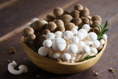蘑菇,褐色,水平画幅,配方,木质假面状口蘑,姬菇,组物体,泰国,素食,农作物