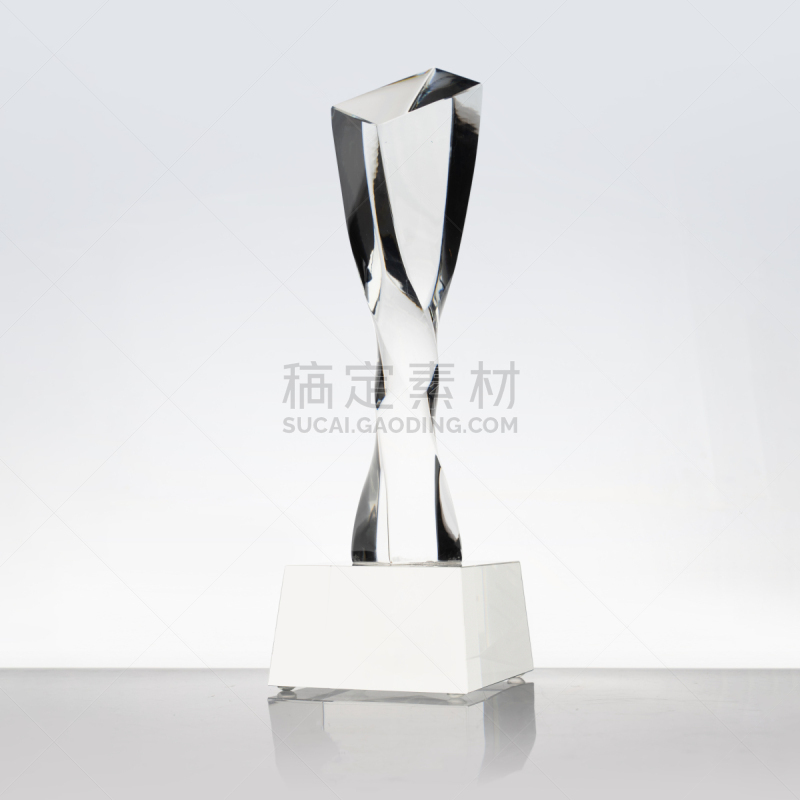 空白的,水晶,白色背景,分离着色,奖,商务,事件,运动,背景分离,厚木板