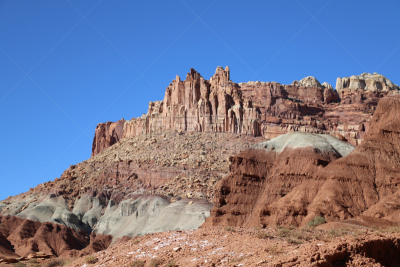 风景,犹他,地球,路,莫斯特,一只动物,万岩柱,沙岩,escalante,沙漠