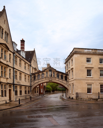 叹息桥,牛津,英格兰,赫特福德学院,新学院路,密歇根州牛津,牛津大学,牛津郡,华丽的,巴洛克风格
