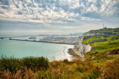 white cliffs,地形,多佛,风景,水,天空,水平画幅,云,无人,英格兰