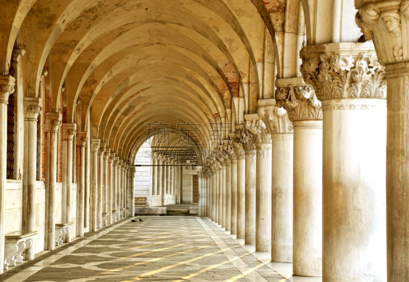 圣马可街区,广场,doge's palace,欧洲,国际著名景点,建筑外部,图像,无人,圣马可广场,2015年