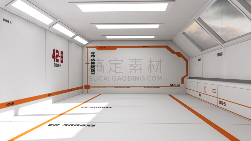 未来,建筑,住宅房间,不明飞行物,仓库,水平画幅,易接近性,无人,科学,实验室