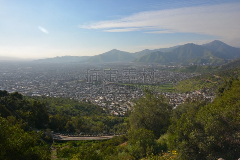 月亮,山,智利,圣地亚哥德古巴,安地斯山脉,充满的,mount anderson,月光酒,天空,水平画幅