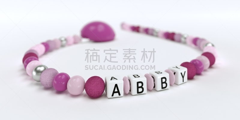 身份,安抚奶嘴,阿比西尼亚豚鼠,链,女孩,粉色,儿童,幼儿,婴儿,人的嘴