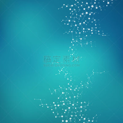 分子结构,点连成线,分子,脱氧核糖核酸,绘画插图,线条,神经元,建筑结构,节点1,螺旋模型