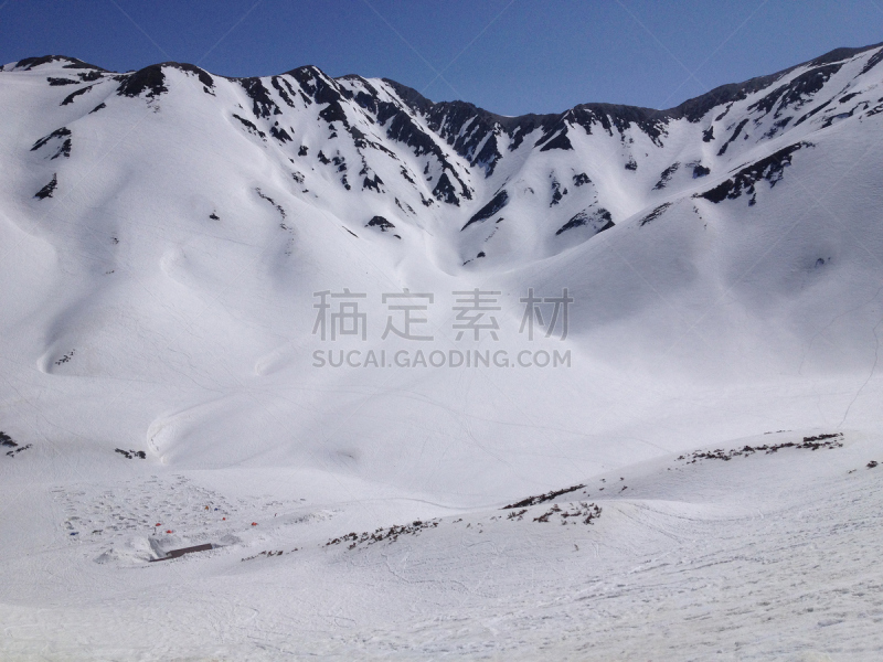 富山县,日本,日本阿尔卑斯山脉,立黑山部阿尔卑斯山脉路线,黑部水库,富山,一见钟情,滑雪度假,天空,里山