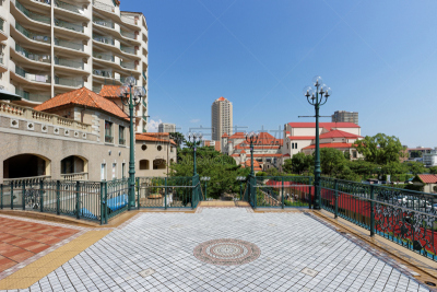 城市,滑稽剧,宝冢市,兵库县,歌剧,城镇景观,水平画幅,无人,户外,都市风景