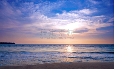 海滩,黑云压城,留白,水平画幅,沙子,无人,早晨,户外,南卡罗来那,镜头眩光