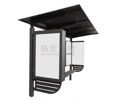 公共汽车站,空白的,剪贴路径,城市生活,空的,背景分离,交通方式