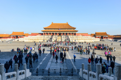 故宫,北京,胡青,明朝风格,庭院,亭台楼阁,世界遗产,东亚人,广场,著名景点