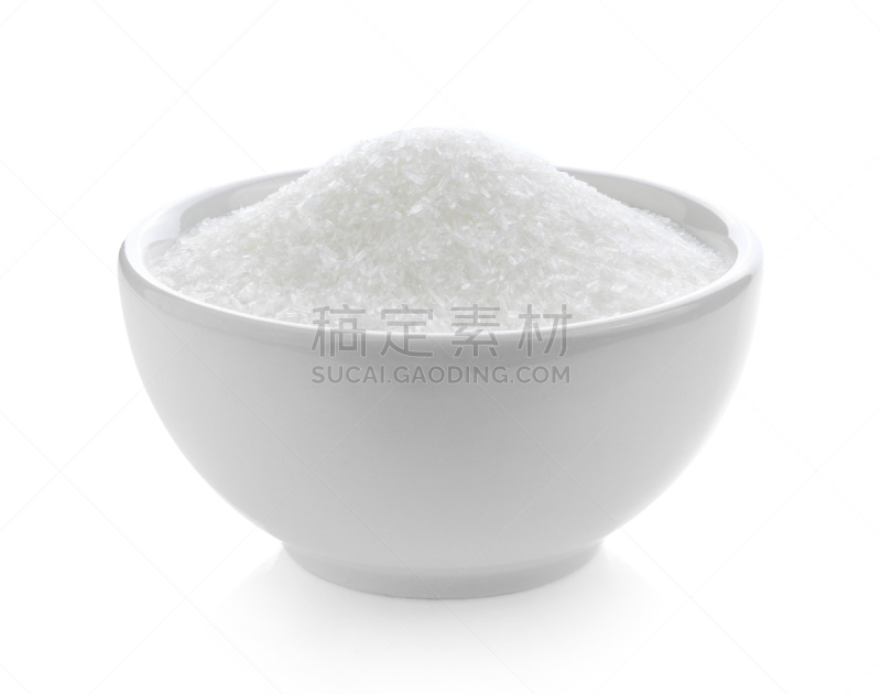 味精,碗,白色背景,饮食,水平画幅,泰国,即食食品,钠,亚洲,成分