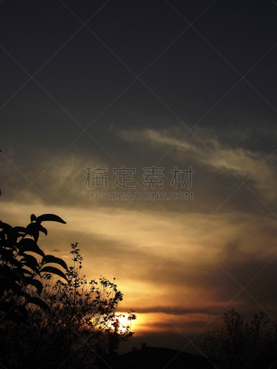 垂直画幅,天空,无人,曙暮光,阴影,户外,戏剧性的天空,云景,日落,剪影