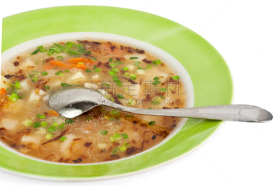 蔬菜,汤,瓷器,洋葱,膳食,清新,水,胡萝卜,煮食,水平画幅