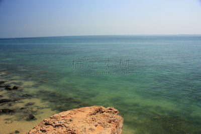 cape leveque,西澳大利亚,自然,半岛,水平画幅,沙子,无人,蓝色,方向,海洋