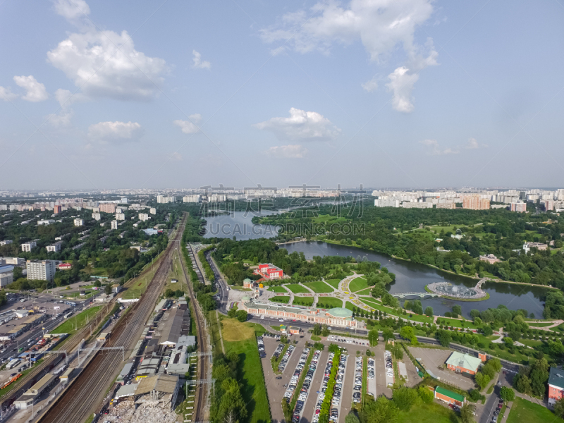 都市风景,在上面,摄像机拍摄角度,商务,曙暮光,公路,现代,著名景点,屋顶,车站