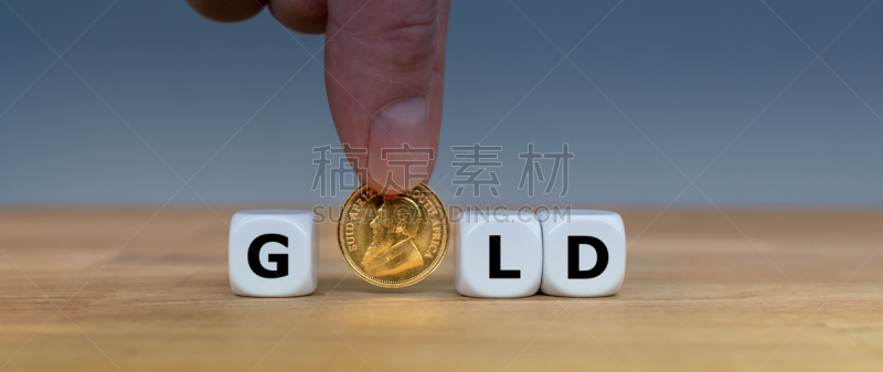 黄金,骰子,单词,表格,金色,黄色,木制,金属,闪亮的,概念