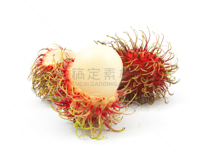 红毛丹,清新,分离着色,自然,仓库,水平画幅,水果,无人,膳食,偏远的