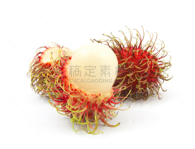 红毛丹,清新,分离着色,自然,仓库,水平画幅,水果,无人,膳食,偏远的