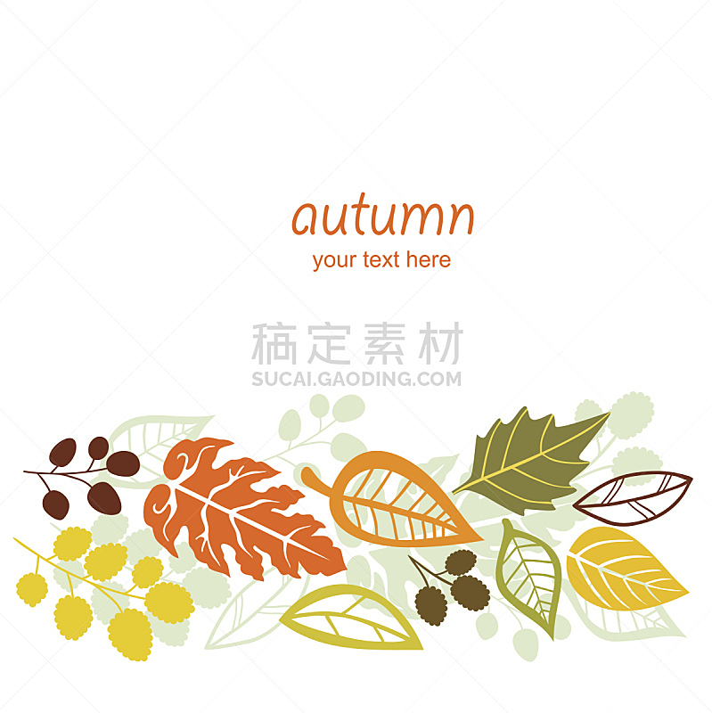 叶子,秋天,背景,褐色,形状,绘画插图,计算机制图,计算机图形学,现代,植物