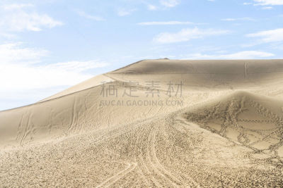 甘肃省,中国,沙漠,黄金,敦煌,天空,美,气候,水平画幅,沙子