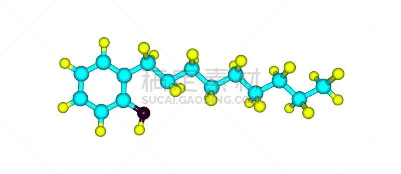 白色,分子结构,分离着色,荷尔蒙,水平画幅,癌症,绘画插图,有毒生物体,全景,科学