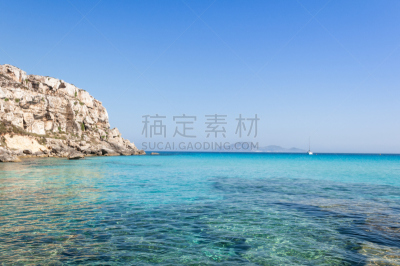 法维尼亚纳,海滩,意大利,风景,岛,埃加迪群岛,水,天空,水平画幅,无人