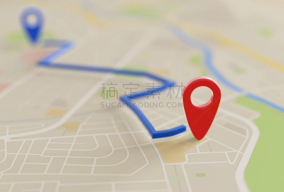 三维图形,图像,图钉,指示棒,街道图,导游,白色,纸,位置,旅途