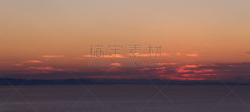 黎明,相模湾,天空,美,里山,水平画幅,无人,曙暮光,户外,海滩